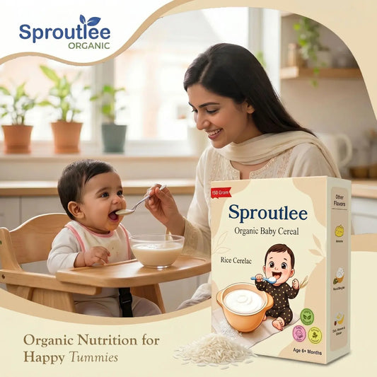 Sproutlee Organic Baby Cereal (Rice)